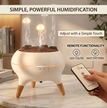 Jellyfish Aromatherapy Diffuser – Decorative Mist Humidifier