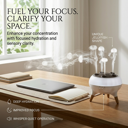 Jellyfish Aromatherapy Diffuser – Decorative Mist Humidifier